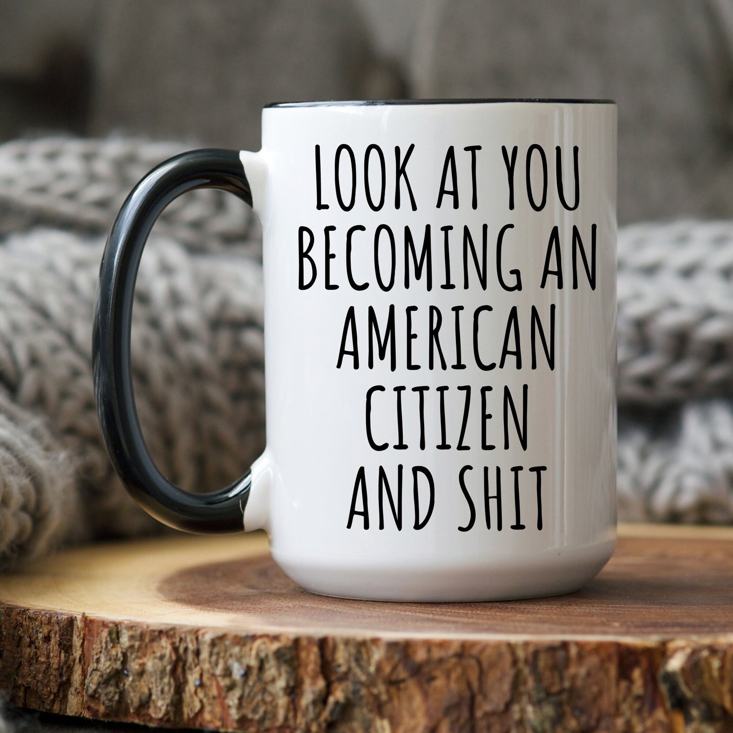 Custom US Citizenship Gift, Funny US Citizenship Mug, New US Citizen, Becoming An American, Immigration Process, Immigrant American Citizen