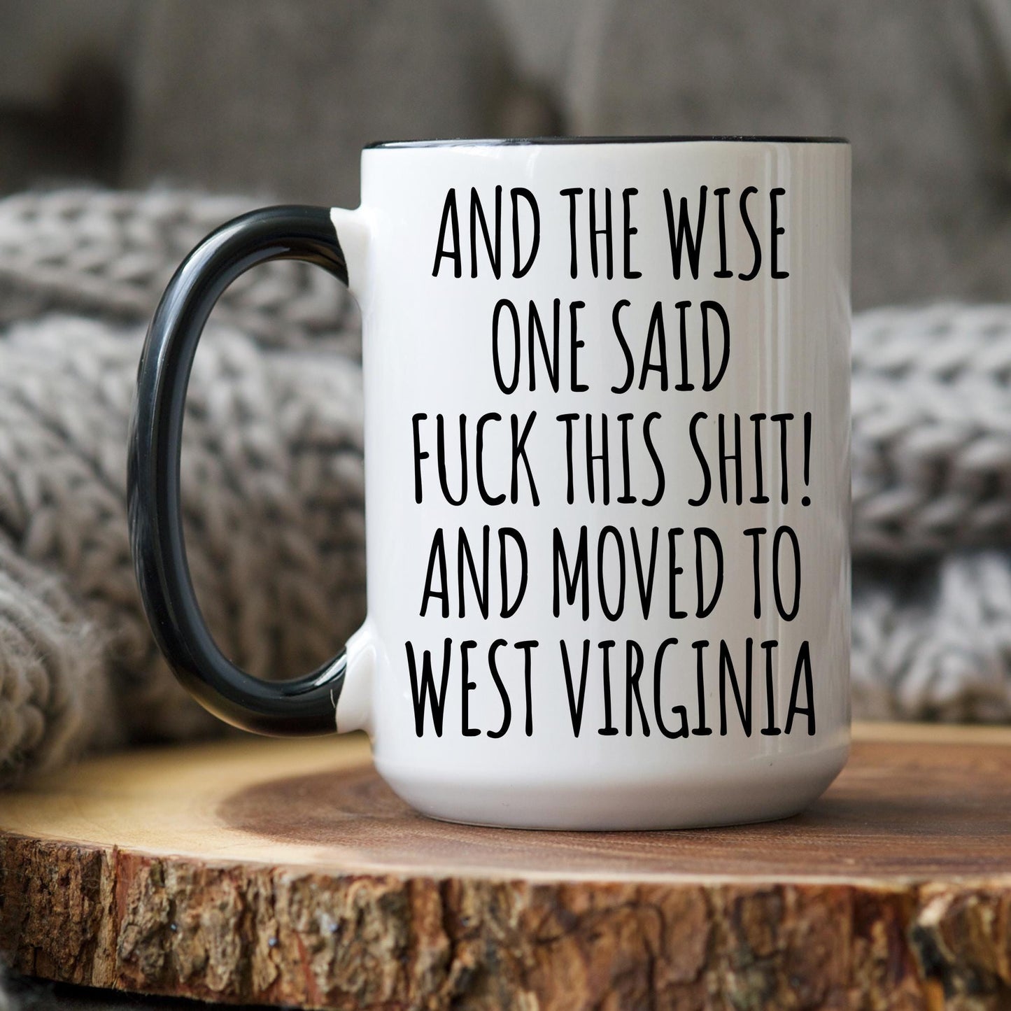 West Virginia Relocating Gift, Moving to West Virginia Mug, Personalized West Virginia Gift, Coworker Moving Away, Colleague Relocate Gift
