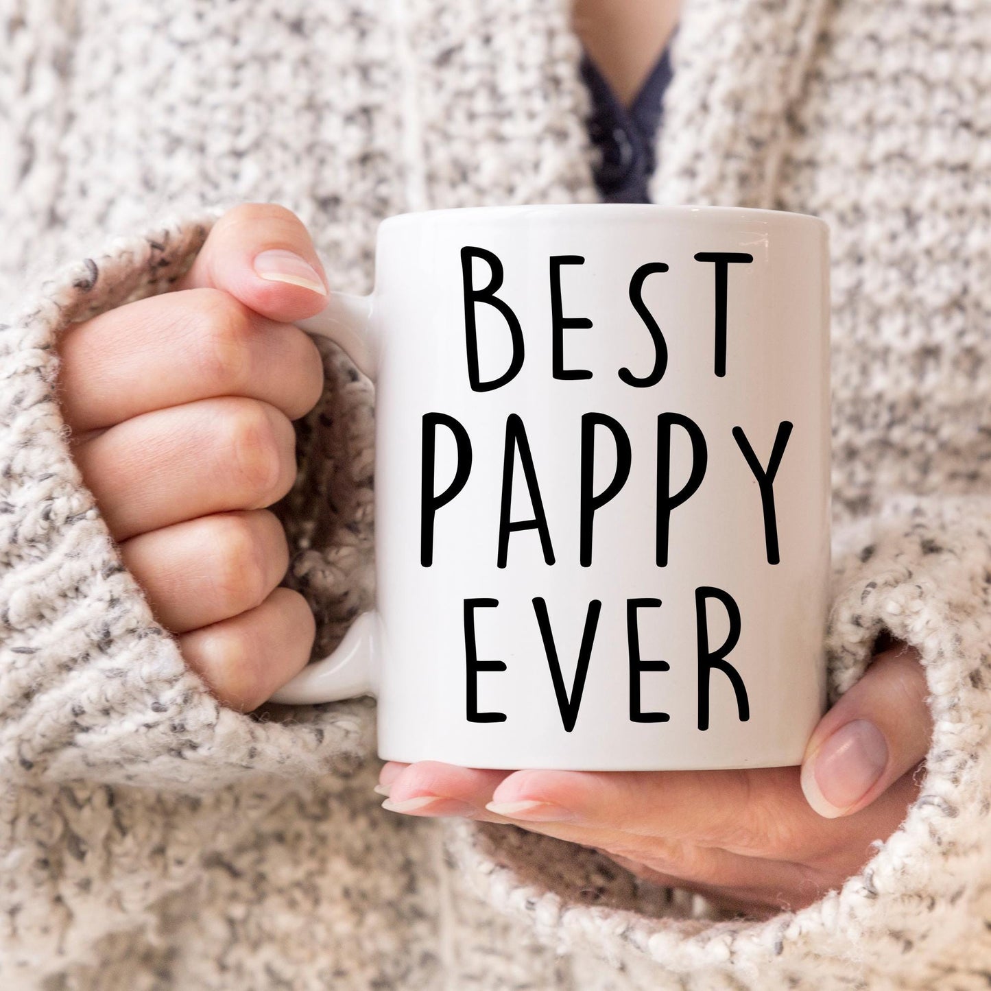 Funny Pappy Mug, Personalized Pappy Gift, Pappy Mug, Pappy Grandkids Gift, Father's Day Grandpa Gift, Pappy Birthday Christmas Grandkid Gift