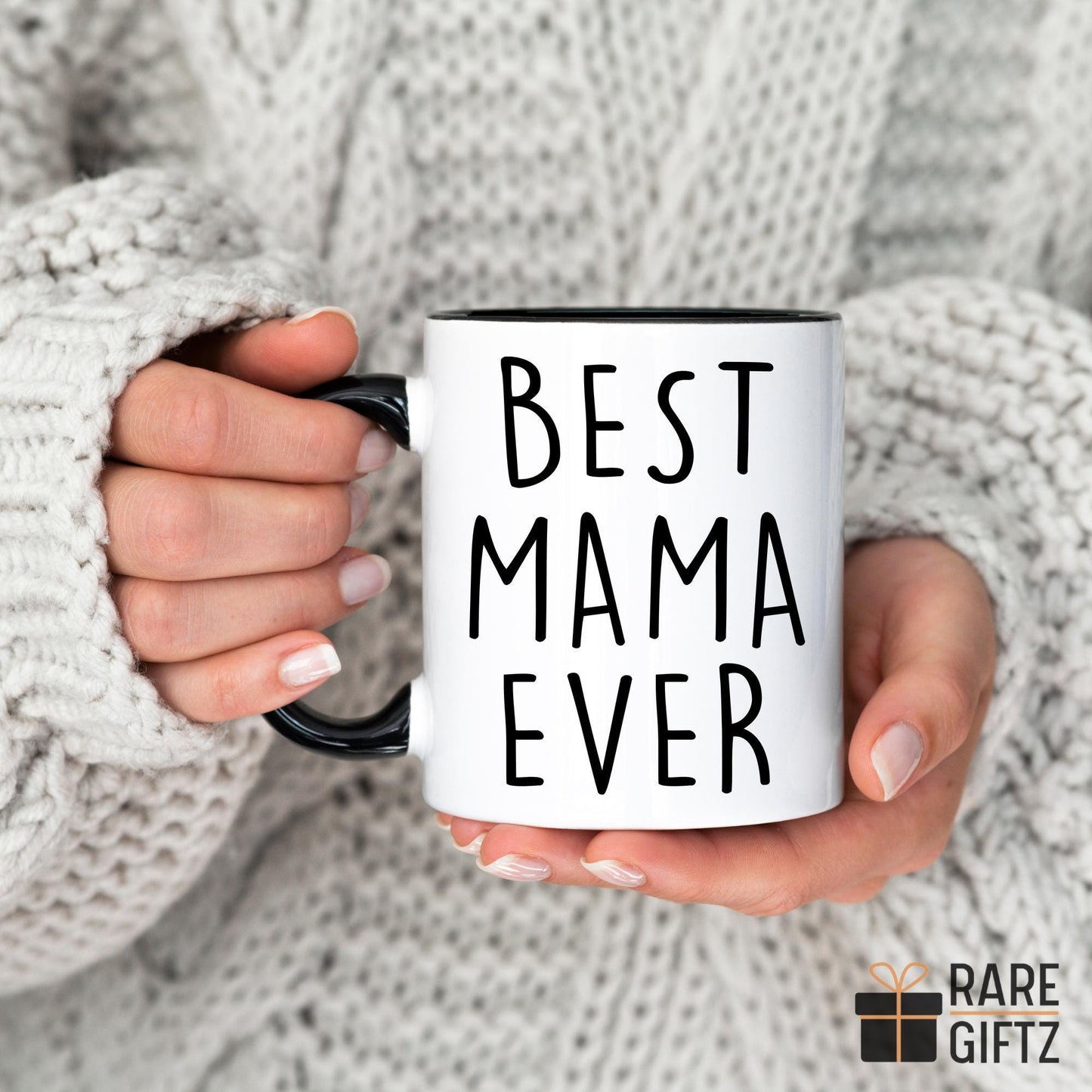 Best Mama Gift, Custom Mama Daughter Son Kids Name Gift, Mama Mother's Day Gift, Personalized Mama Christmas Birthday, Funny Mama Coffee Mug