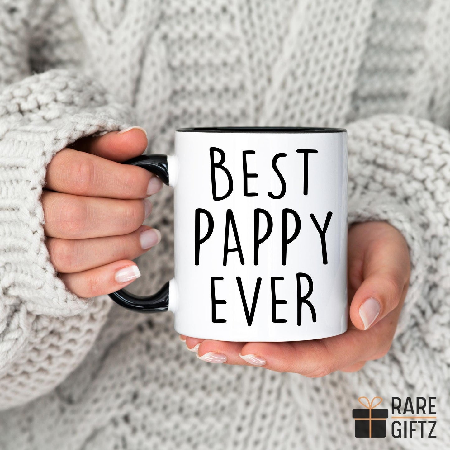 Funny Pappy Mug, Personalized Pappy Gift, Pappy Mug, Pappy Grandkids Gift, Father's Day Grandpa Gift, Pappy Birthday Christmas Grandkid Gift