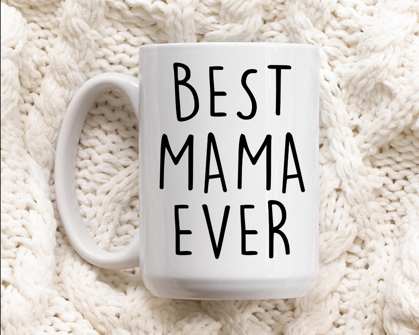 Best Mama Gift, Custom Mama Daughter Son Kids Name Gift, Mama Mother's Day Gift, Personalized Mama Christmas Birthday, Funny Mama Coffee Mug