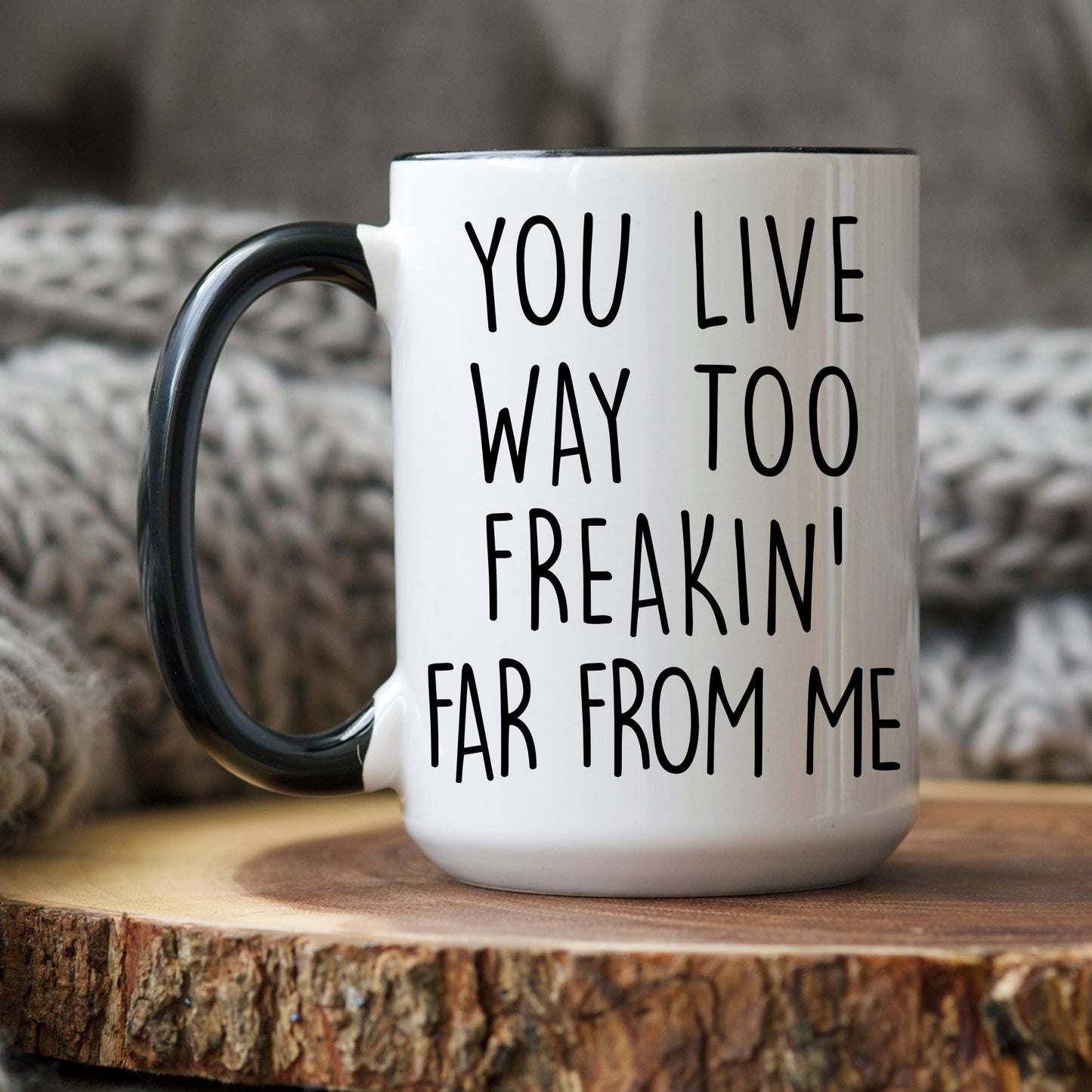 Best Friend Miss you Gift, Personalized Long Distance Friend Mug, Custom State To State Mug, Best Friends Gift, Birthday Gift, Bff Gift