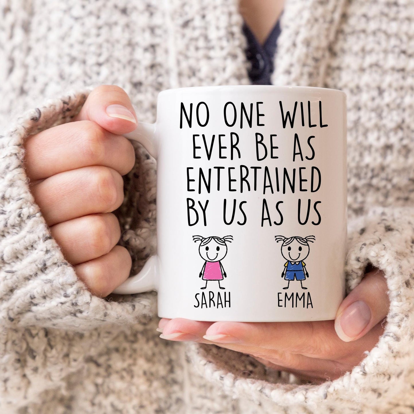 Personalized Best Friend Gift, BFF Custom Mug, Cute Gift for Bestie, Friend BFF Mug, Bestie Birthday Gift, Soul Sister Present, Moving Away