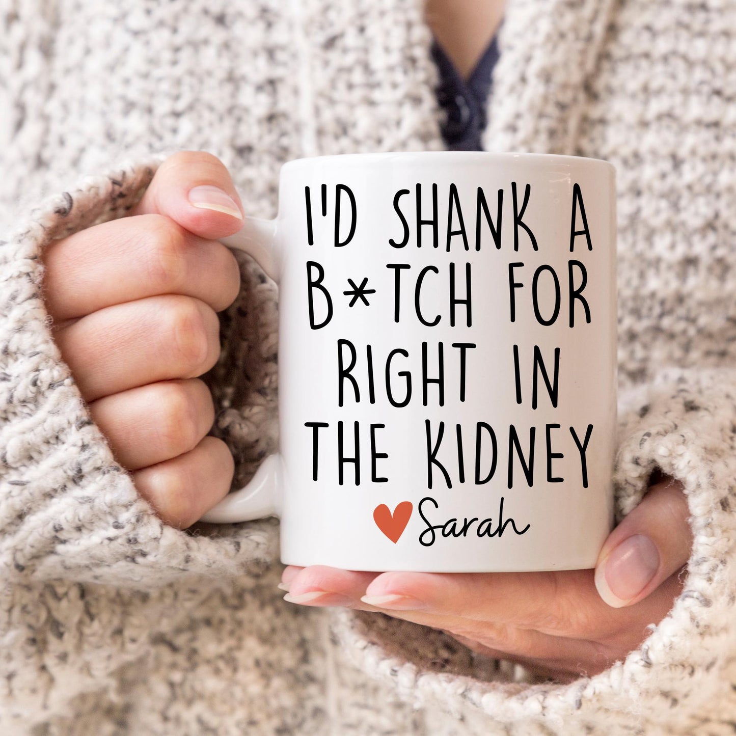 Custom Funny Friend Gift, Best Friend Mug, Besties Present, Best Friend Birthday Gift, Friendship Gift, Funny Bestie Present, BFF Name Gift