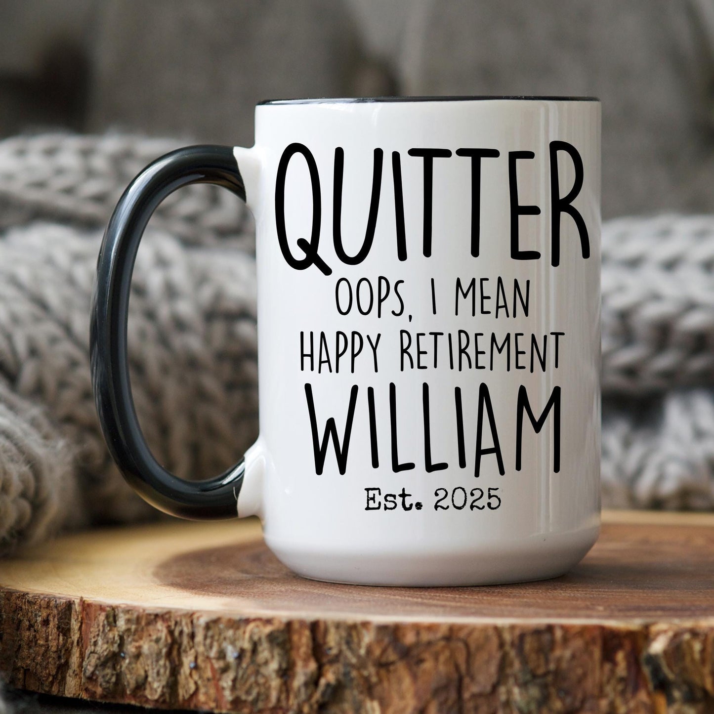 Personalized Retirement Mug, Happy Retirement Gift, Custom Retirement Gift For Boss, Officially Retired Man Woman Gift, Work Bestie Leaving