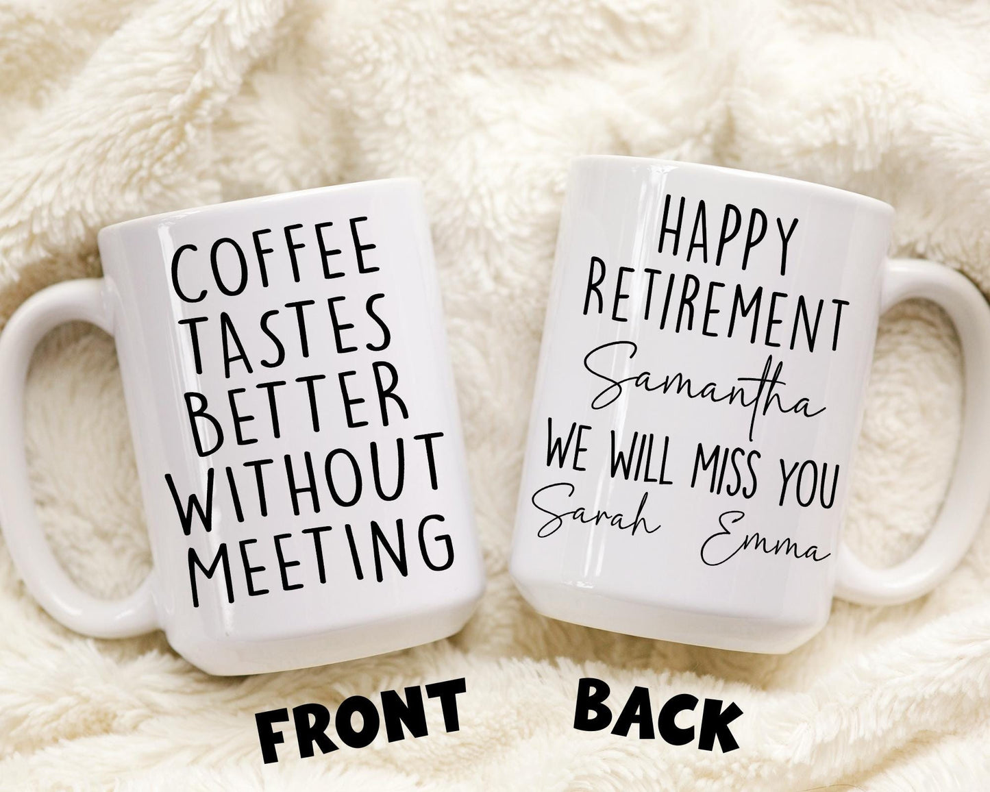 Custom Retirement Gift, Funny Retirement Gift, Retirement Women Man Present, Retired Woman Gift, Personalized Retired Coworker Coffee Mug