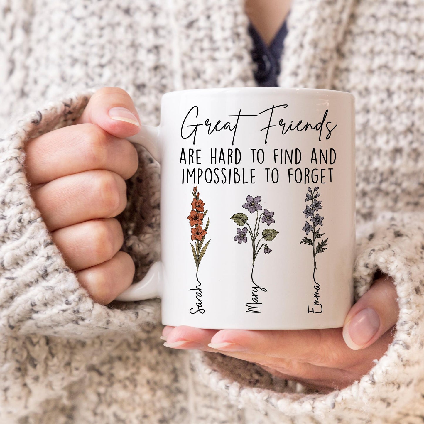Personalized Best Friend Gift, Custom Bestie Mug, Friendship Present, Bestie Gift Women, Soul Sisters Gift, BFF Birthday Gift, Sister Bestie