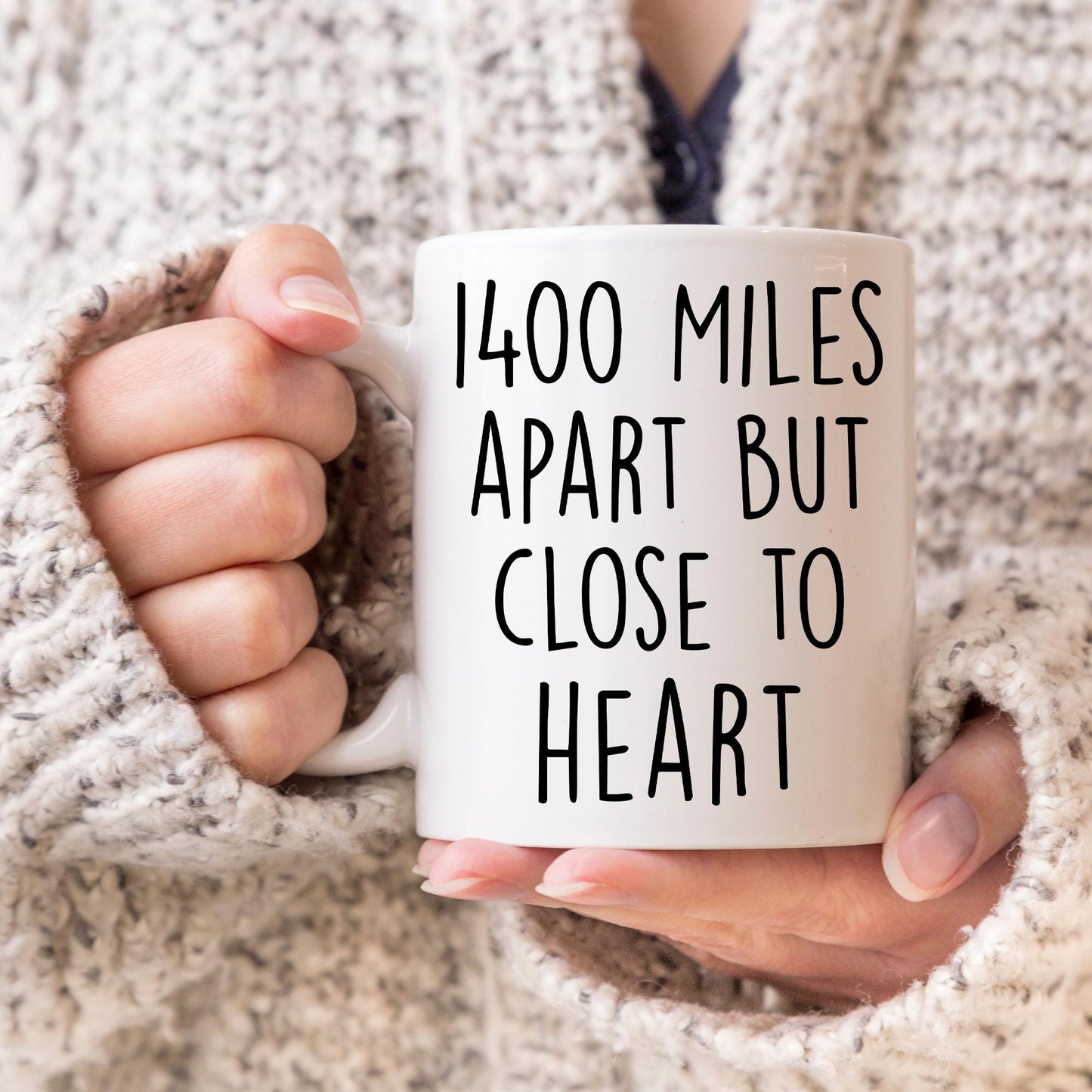 Custom Long Distance Bestie, Custom Best Friend Mug Gift, Moving Away Gift, Sister Mug Gift, BFF Gift, Work Bestie Gift, State to State Mug