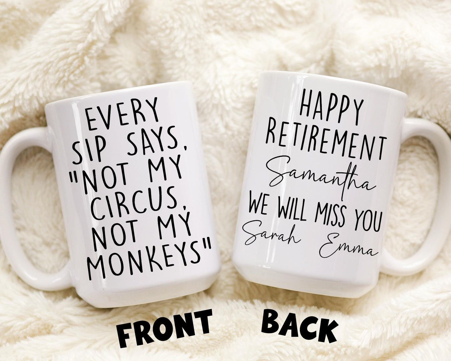 Custom Retirement Mug, Retirement Bestie Gift, Retirement Present for a Man, Retirement Gifts for Woman, Retired Mug, Funny Retirement Gift