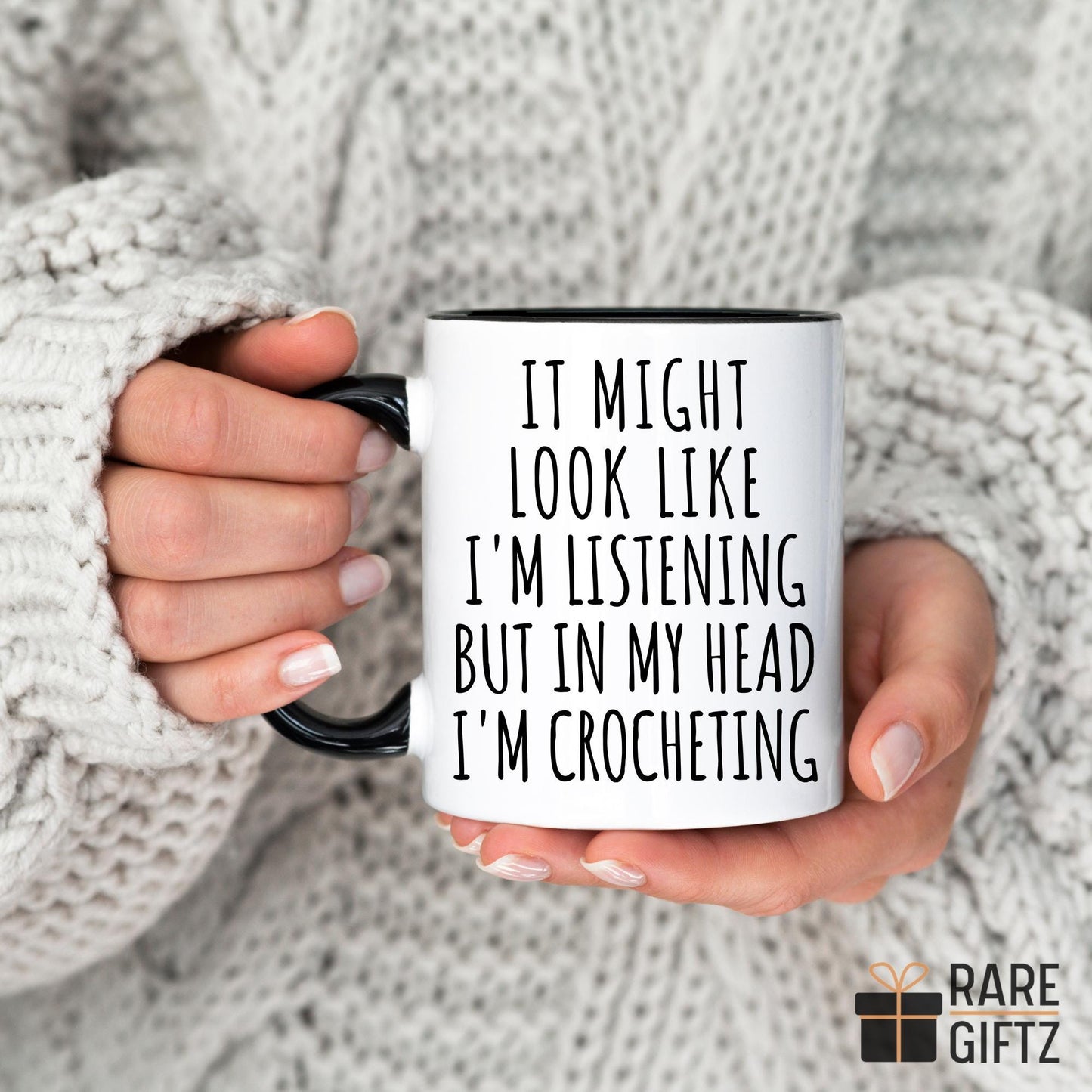 Crocheting Mug, Sarcastic Crochet Mug, Funny Crochet Coffee Mug, Crochet Gift for Her, Crochet Gift for Grandma, Gift for Crochet Lover