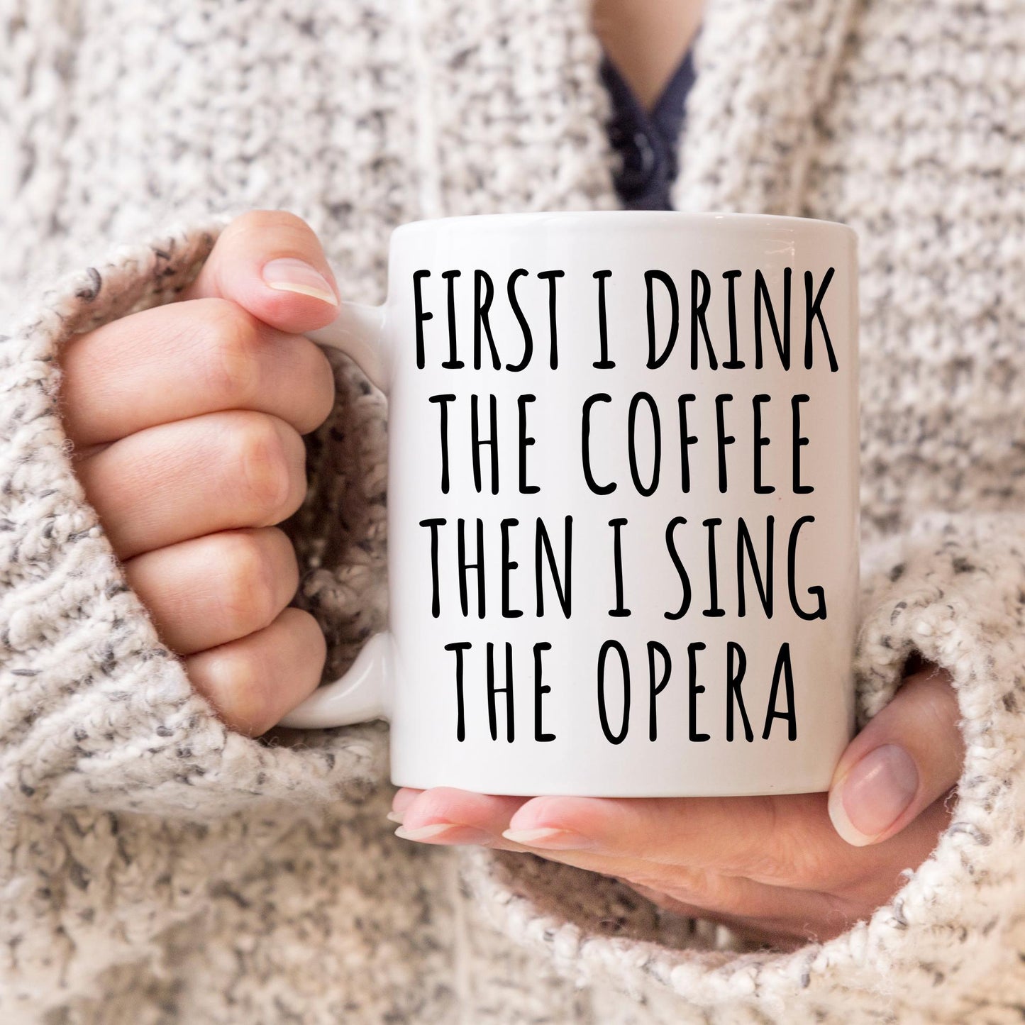 Funny Opera Mug, Opera Singer Gift, Opera Voice Student Present, Opera Lover Gift, Christmas Present for Opera Voice Student, Best Opera