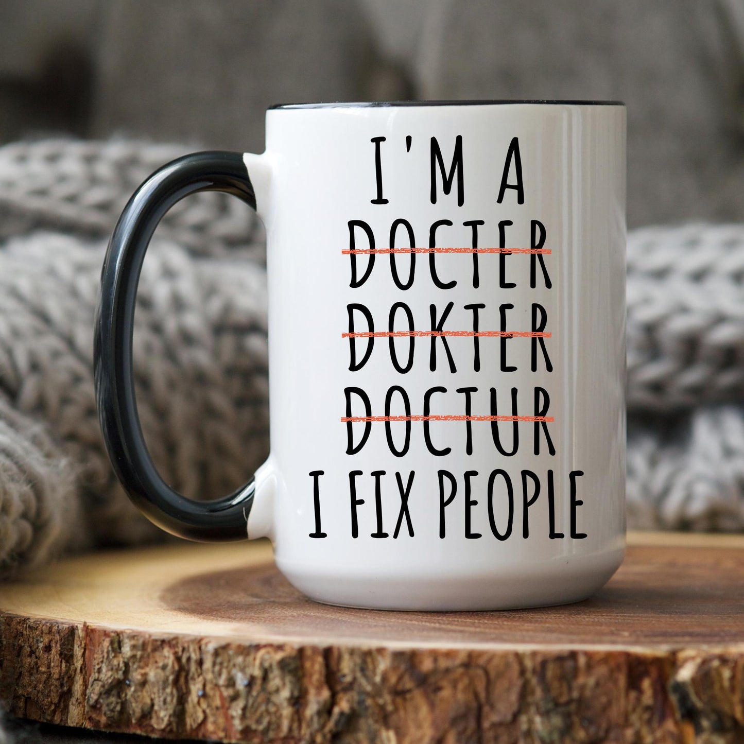 Personalized Doctor Mug, Custom Doctor Gift, Future Doctor Present, Funny Doctor Cup, Doctor Graduation Gift, Medical Student Gift