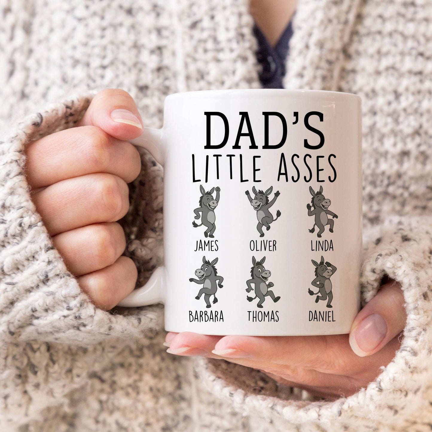 Funny Dad Gift For Dad Birthday, Dad Mug, Fathers Day Gift From Daughter Son Kids Wife Dad Christmas Gift Funny Dad Coffee Cup Personalized