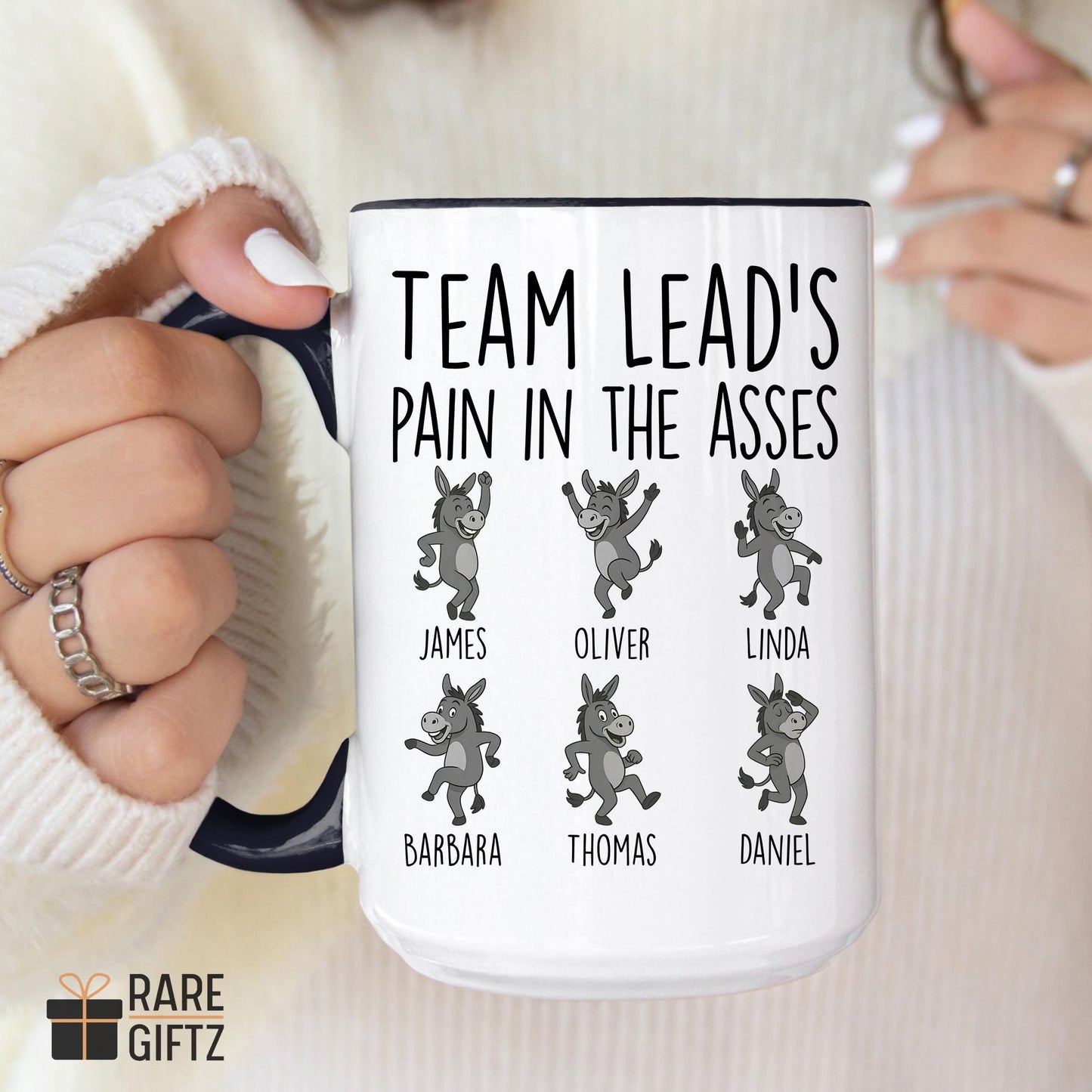 Custom Leader Gift, Personalized Team Lead, Best Leader Ever Present, Office Lead Gift, Christmas Team Gift, Tech Lead Gift, Funny leader