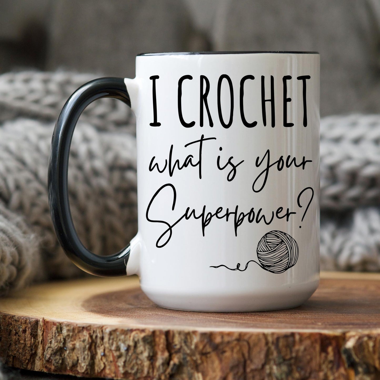 Crochet Mug Personalized, Funny Crochet Gift, Crocheter Birthday Mug, Crochet Lover Gift, Custom Crochet Mom Cup, Crochet Christmas Gift