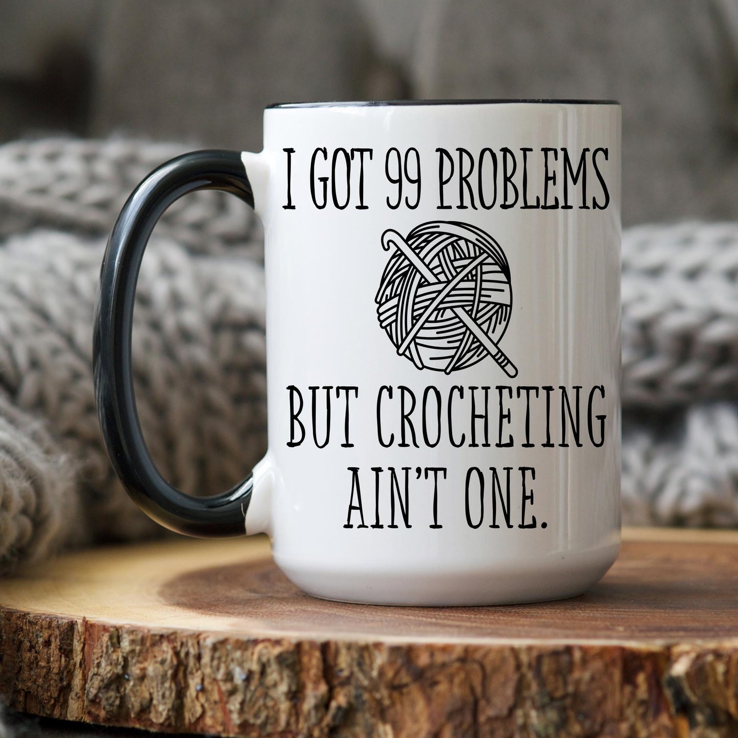 Funny Crocheter Mug, Crochet Lover Mug, Gift for Crochet, Crocheter Grandma, Crochet Gift Idea, Yarn Lover Cup, Crocheting Christmas Gift