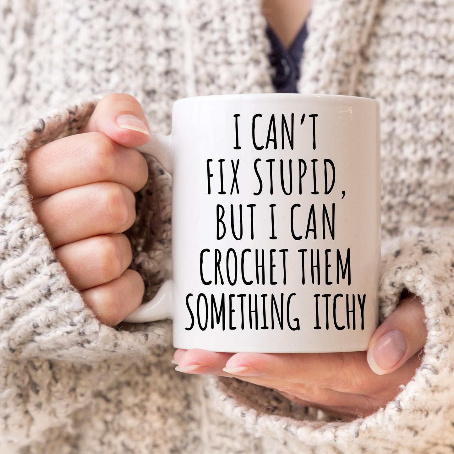 Funny Crochet Mug, Crochet Lover Gift, Crochet for Sister, Crochet Gift for Mom, Funny Crocheting Gift, Crocheting, Gift for Crochet Lover