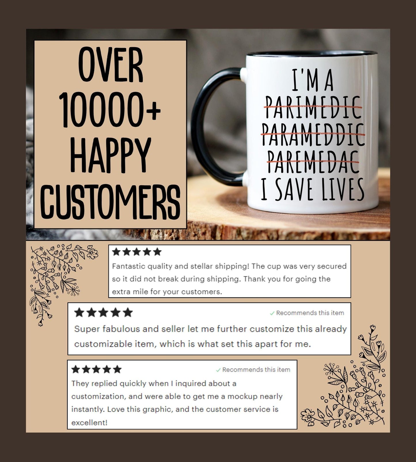 Personalized Paramedic Mug, Paramedic Gift, Custom Paramedic Cup, Gift For Paramedic, Paramedic Christmas Present, Funny Paramedic Birthday