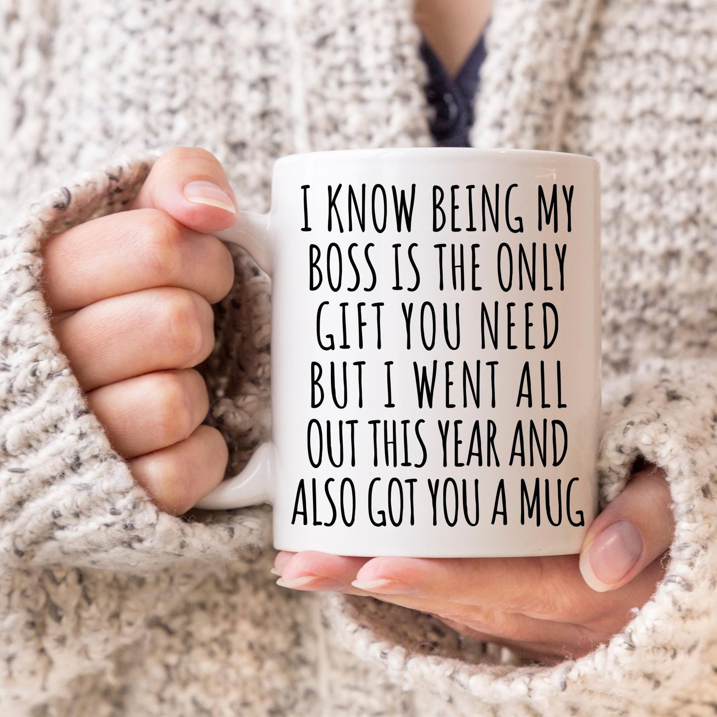 Custom Funny Boss gift, Boss mug, Best Boss Present, Humor Boss Gift, Boss Thank you, Gift from Employee, Personalize Boss Christmas Gift