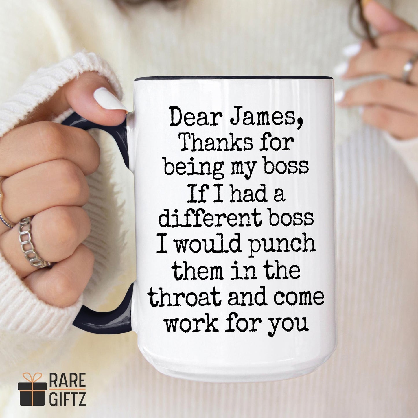 Custom Boss Gift, Personalized Gift For Boss, Fun Boss Mug For Women, Best Boss Ever Cup, Best Boss Gift For Men, Boss Appreciation Gift