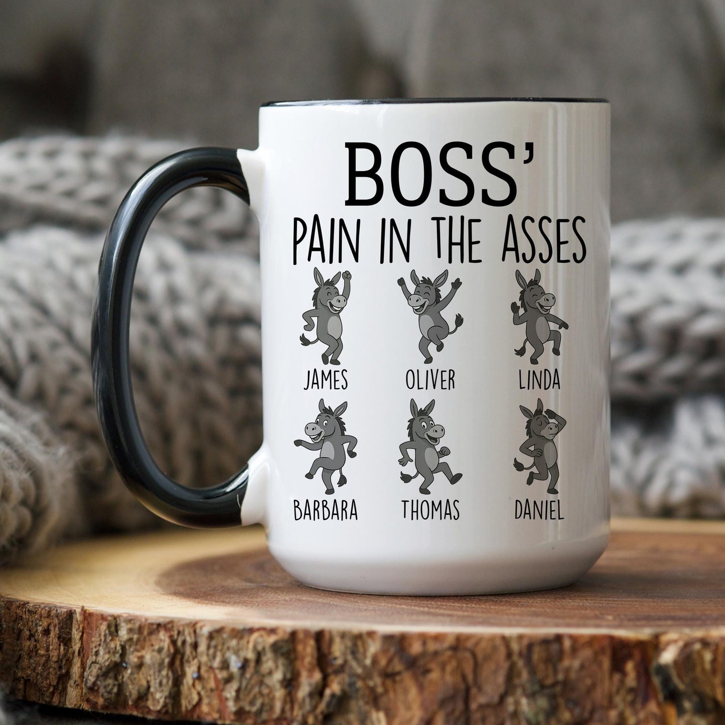 Custom Boss mug, Funny Boss Gift, Boss Secret Santa Gift, Boss Christmas Present, Boss Gift from coworker, Boss leaving gift from employees