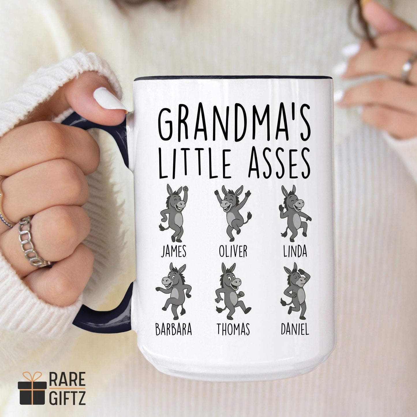 Funny Grandma Gift, Personalized Nana Mug, Mamaw Christmas Gift, Present for grandma from Grandkids, Mimi Birthday Present, Grammy Grandkids