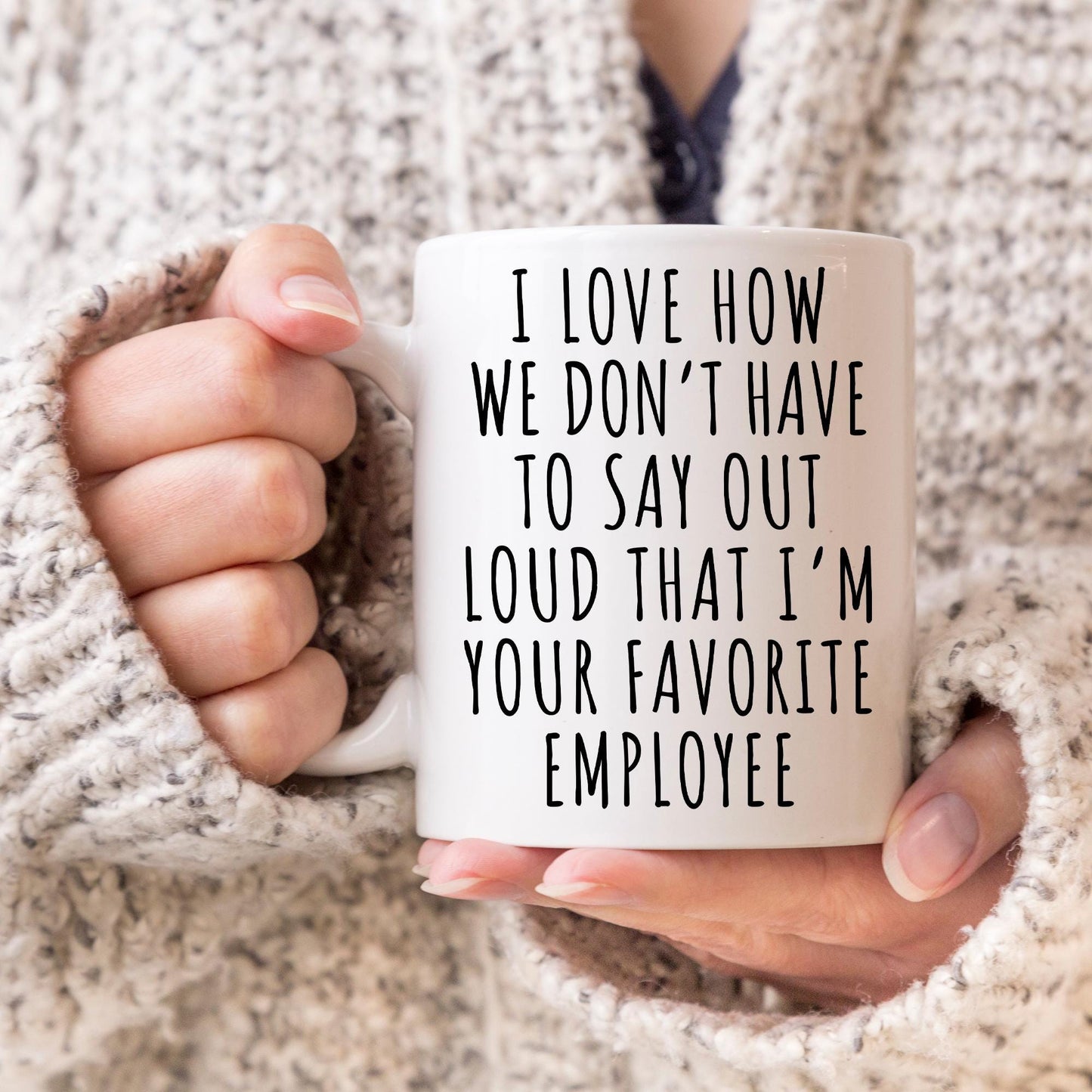 Funny Boss Coffee Mug, Gift from Employee, Boss Present from coworker, New Boss Present, Funny Manager Christmas Gift, Custom supervisor
