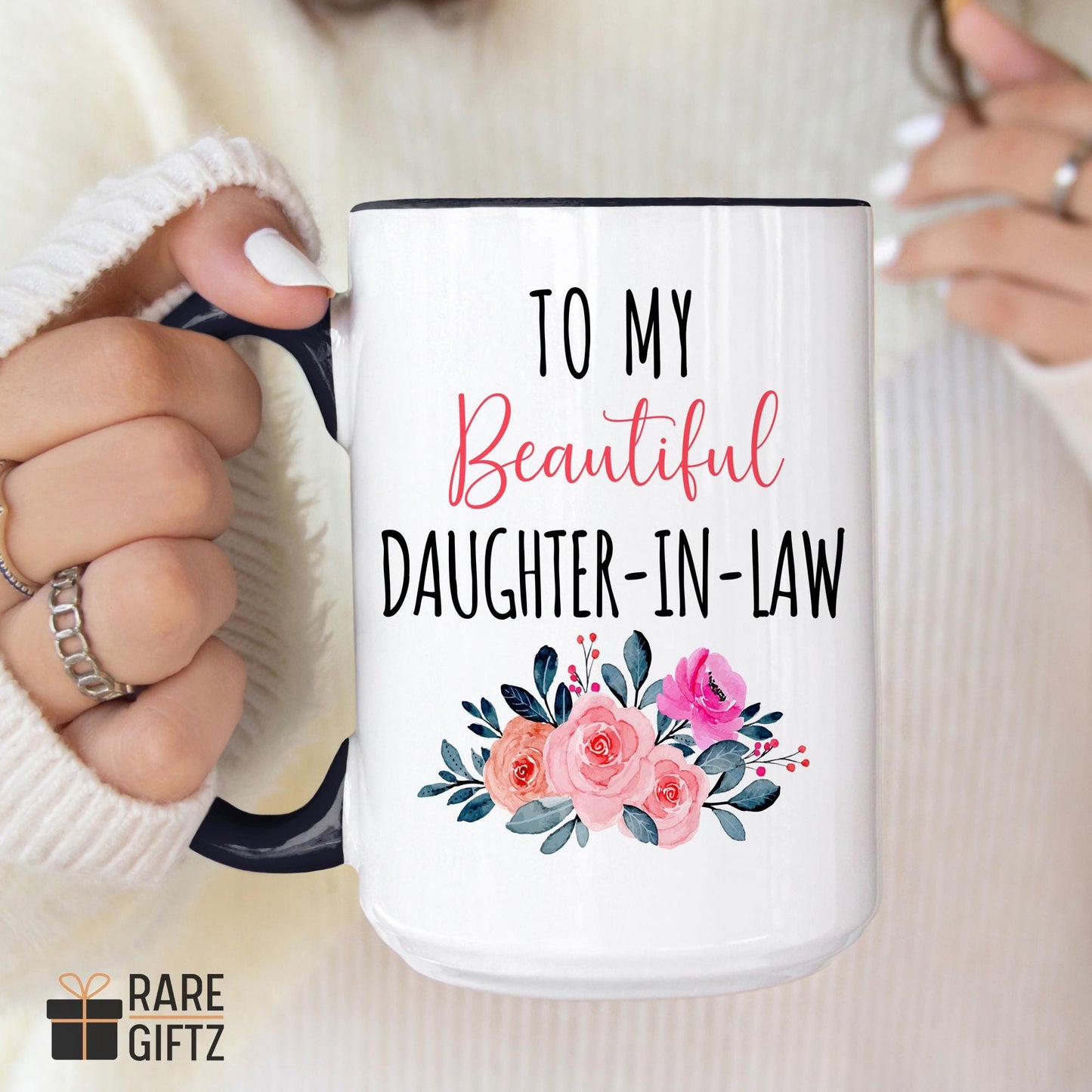 Custom Daughter In Law Mug, Daughter-In-Law Gift, DIL Gift, Future Daughter In Law Present, Daughter In Law Sentimental Gift Bride Wedding