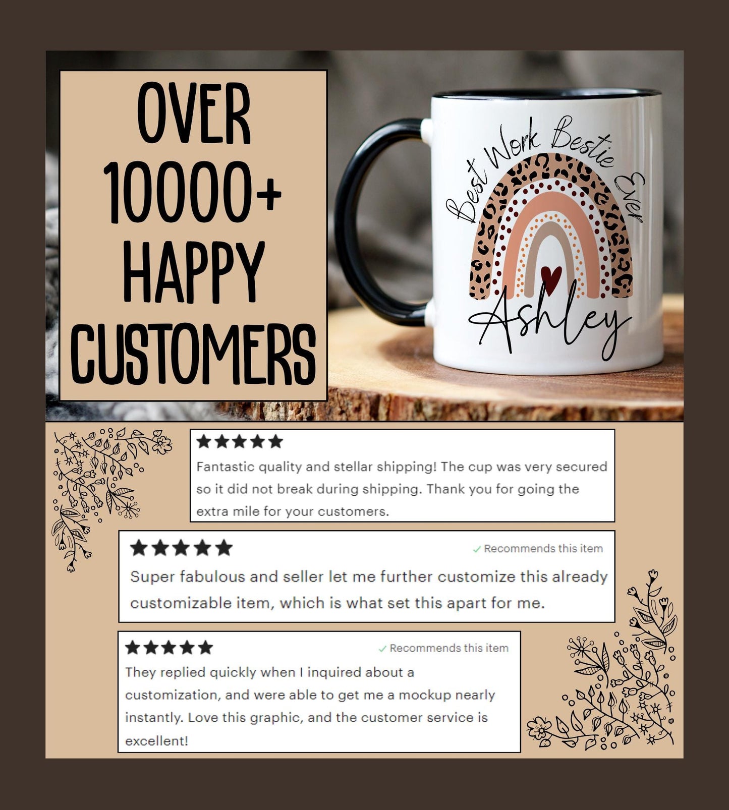Personalized Work Bestie Gift, Gift for Co Worker, Work Bestie Leaving Mug, Personalized Bff Work Gift, Custom Work Friend Present