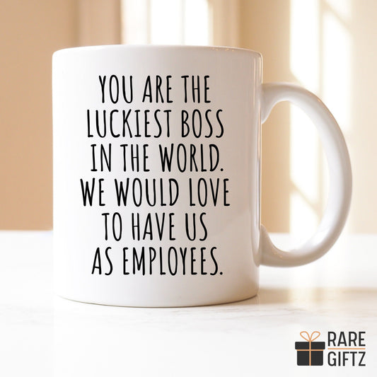 Funny Boss gift from employees, best boss gift, Boss Birthday Gift, Boss Coworker Gift, Funny Boss Mug, Gift For Boss, Boss Leaving Gift