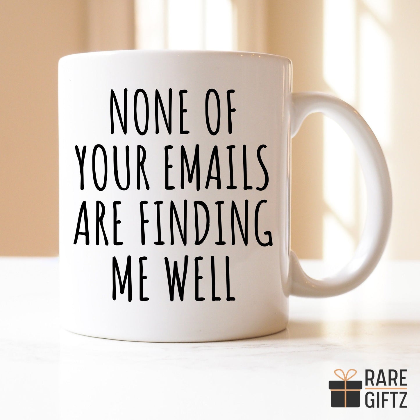 Funny Email Gift, Sarcastic Work Coffee Cup, Email Mug, Funny Coworker Mug, Work Bestie Gift, Funny Office Coffee Mug, Christmas Humor Mug