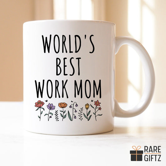 Work Mom Ever Mug, Work Mom Gift, Work Bestie Mug, Coworker Appreciation, Mother's Day Gift, Work Mom Name Gift, Workmom Christmas Gift