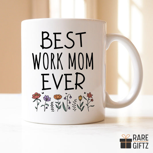Best Work Mom Ever, Work Mom Gift, Mother's Day Gift, Coworker Gift, Birthday Gift For Work Mom Woman, Secret Santa Gift, Work Bestie Gift
