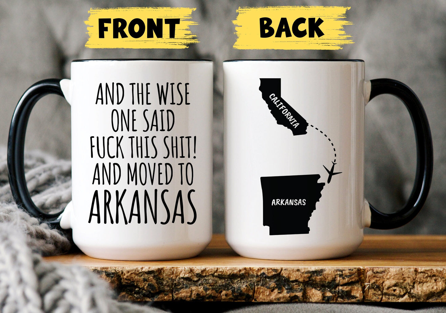 Relocating to Arkansas Gift, Moving to Arkansas, Arkansas Gift, Moving Away Gift, Going Away, New Job Arkansas, Arkansas State Coffee Mug