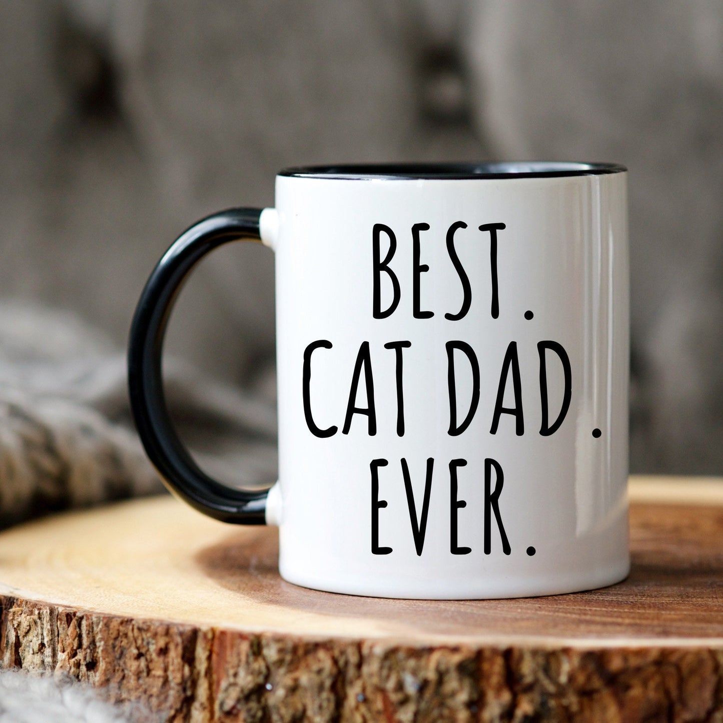 Personalized Cat Dad Gift, Best Cat Dad Ever Mug, Funny Cat Dad, Funny Fathers Day Gift, Christmas Dad Gift, Custom Cat Dad, Cat Name Mug