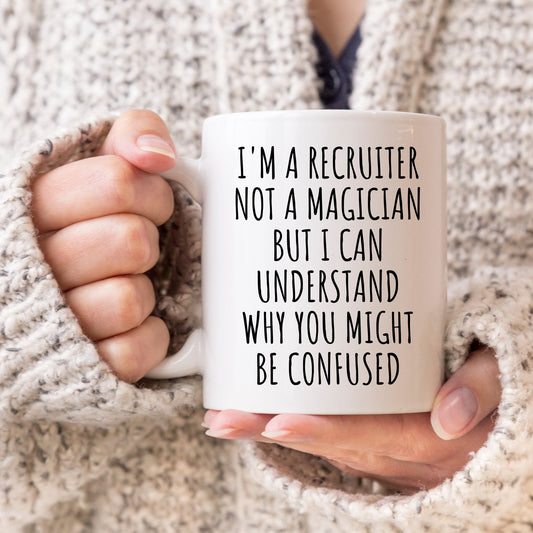 Hiring Manager Gift, Funny Office Recruiter, Recruitment Consultant, Human Resources, HR Christmas Gift, Awesome Recruiter, Recruiter Gift