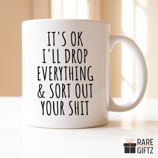 Funny Work Bestie Gift, Coworker Gift Idea, Work Bestie Coffee Mug, Office Friend Gift, Coworker Birthday Christmas, Colleague Moving Away