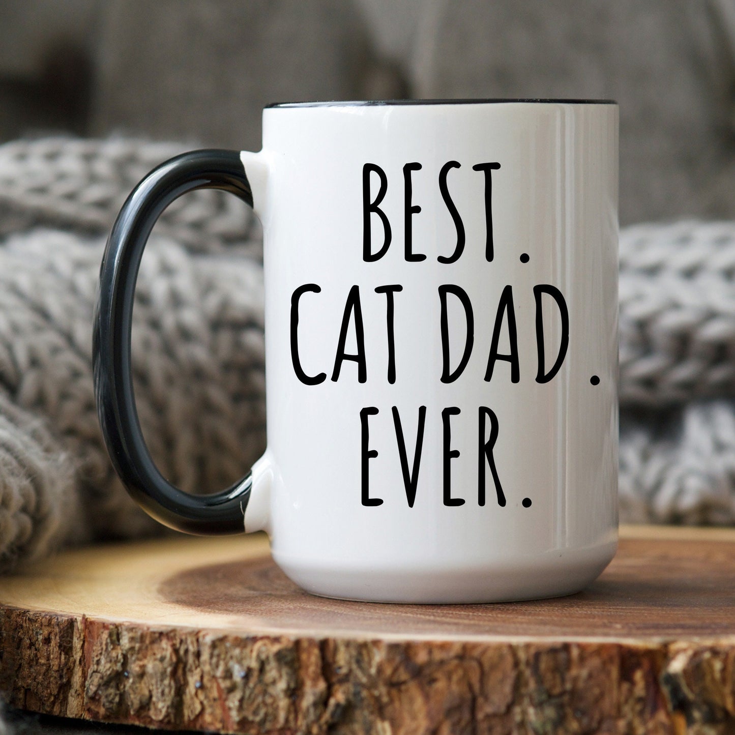 Personalized Cat Dad Gift, Best Cat Dad Ever Mug, Funny Cat Dad, Funny Fathers Day Gift, Christmas Dad Gift, Custom Cat Dad, Cat Name Mug