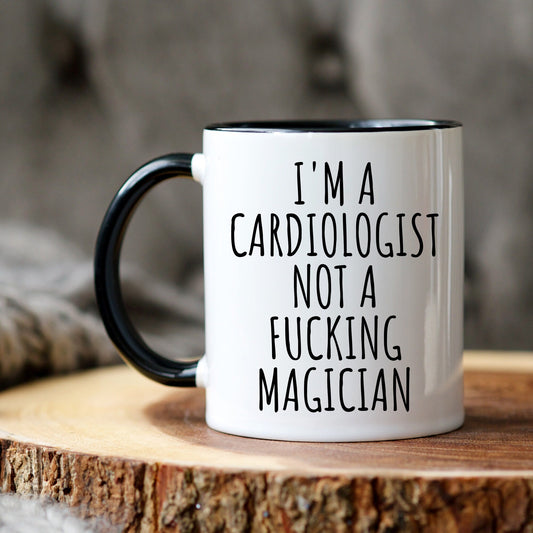 Funny Cardiologist Gift, Cardiologist Coffee Mug, Cardiologist to Be Gag Gift, Cardiologist Appreciation, Cardiology Gift, Heart Surgeon Mug