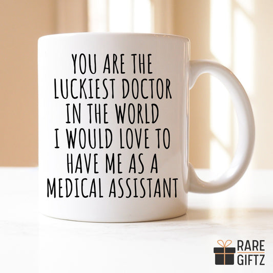 Gift from Medical Assistant, Gift for Doctor, Medical Assistant Gift to Doctor, Funny MA Gift, Doctor Birthday Gift from Medical Assistant