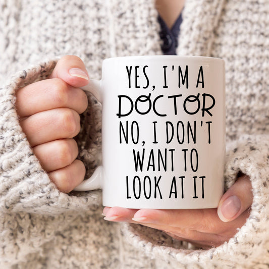 Funny Doctor Gift, Doctor Coffee Mug, Doctor Birthday, Future Doctor Gift, Medical Student Gift, Doctor Grad Gift, Christmas Doctor Mug