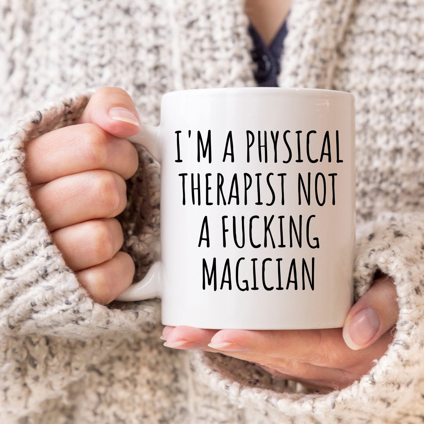 Funny Physical Therapy Gift, Physical Therapist Mug, Physical Therapy Mug, Gift for Therapist, PT Graduation Gift, New Physical Therapist