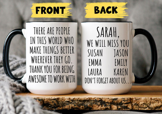 Coworker Leaving Gift, Going Away Gift, Colleague Goodbye Mug, Retired Coworker Mug, Coworker Retired Gift, Office Farewell Relocating Gift
