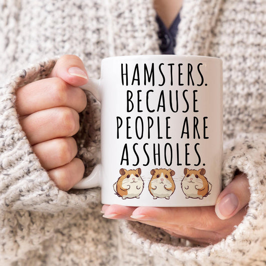 Hamster Gift, Hamster Coffee Mug, Hamster Birthday Gift, Hamster Lover Gift, Hamster Mom, Hamster Cup, Cute Hamster Coffee Mug, Hamster Dad