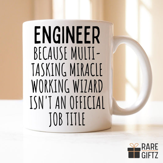 Engineer Gift, Funny Engineer Mug, Engineer Birthday Gift, Engineer Thank you, Engineer Appreciation, Engineer Christmas, Promotion Engineer