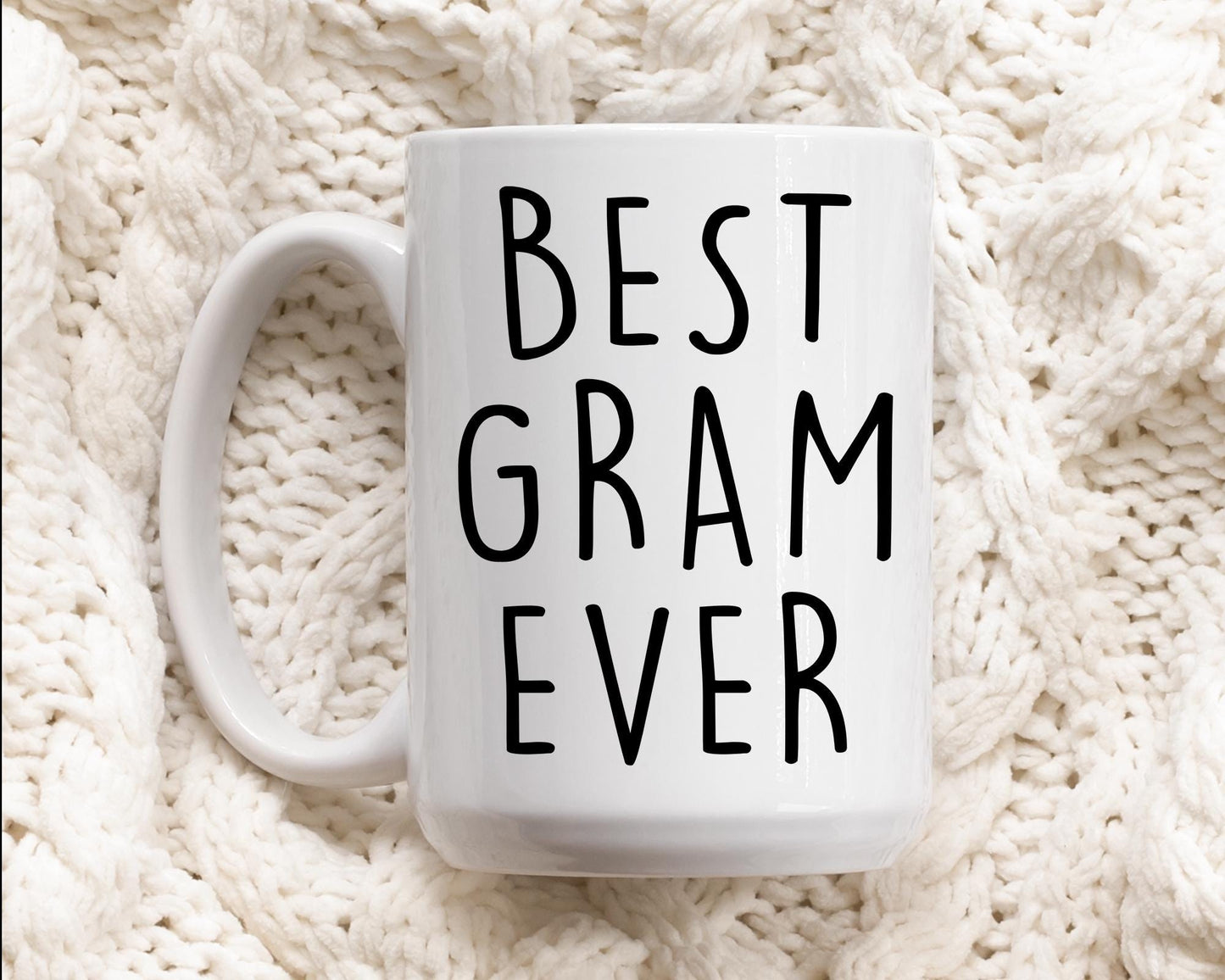Gram Mug, Personalized Gram Gift, Gram Birthday Christmas Gift, Gram Mother's Day Gift, Grandma Gram Gift, Gift for Granddaughter Grandkids