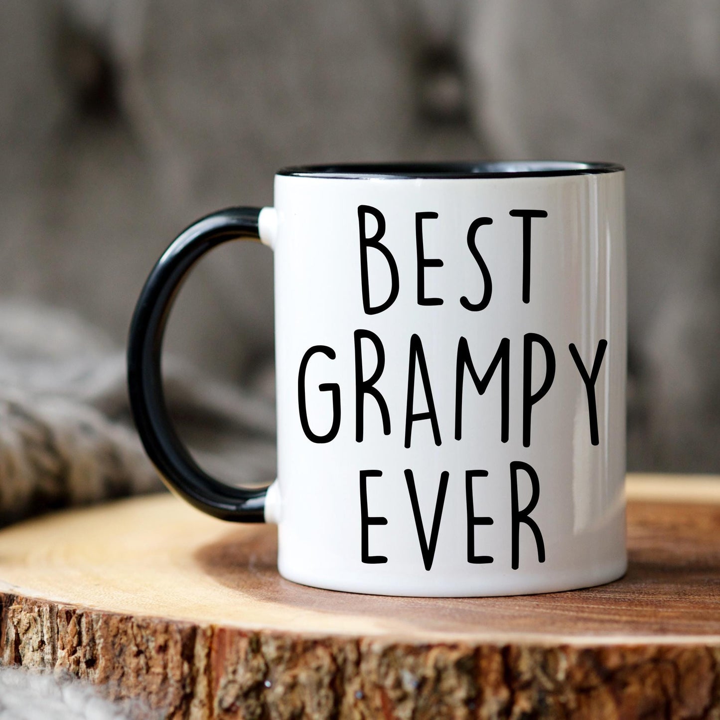 Best Grampy Mug, Custom Grampy Gift, Grampy From Granddaughter, Grampy Grandkids Names Gift, Grandfather Father's Day Gift, New Grandpa Gift