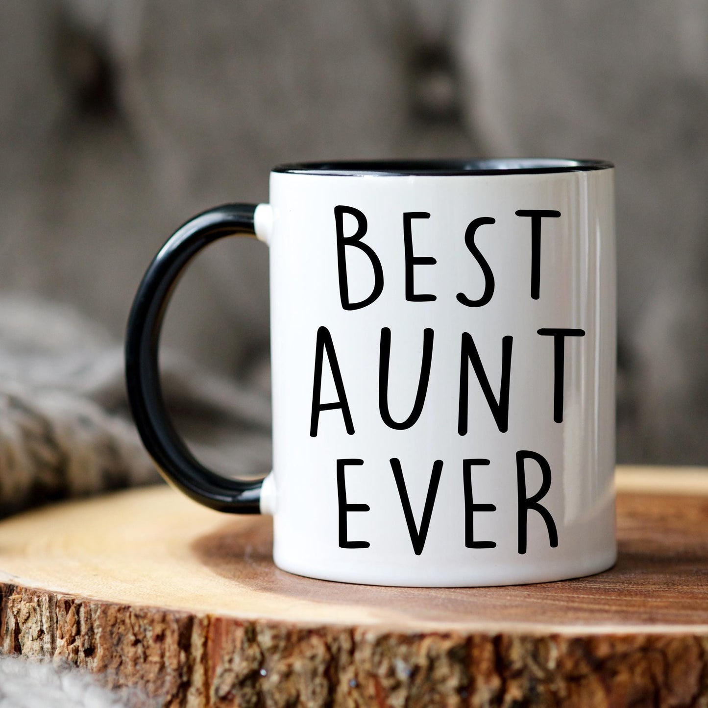 Personalized Aunt Mug with Niece Nephew Names, Auntie Coffee Cup, Auntie Mother's Day, Unique Aunt Gift, Aunt Birthday Christmas Gift Idea