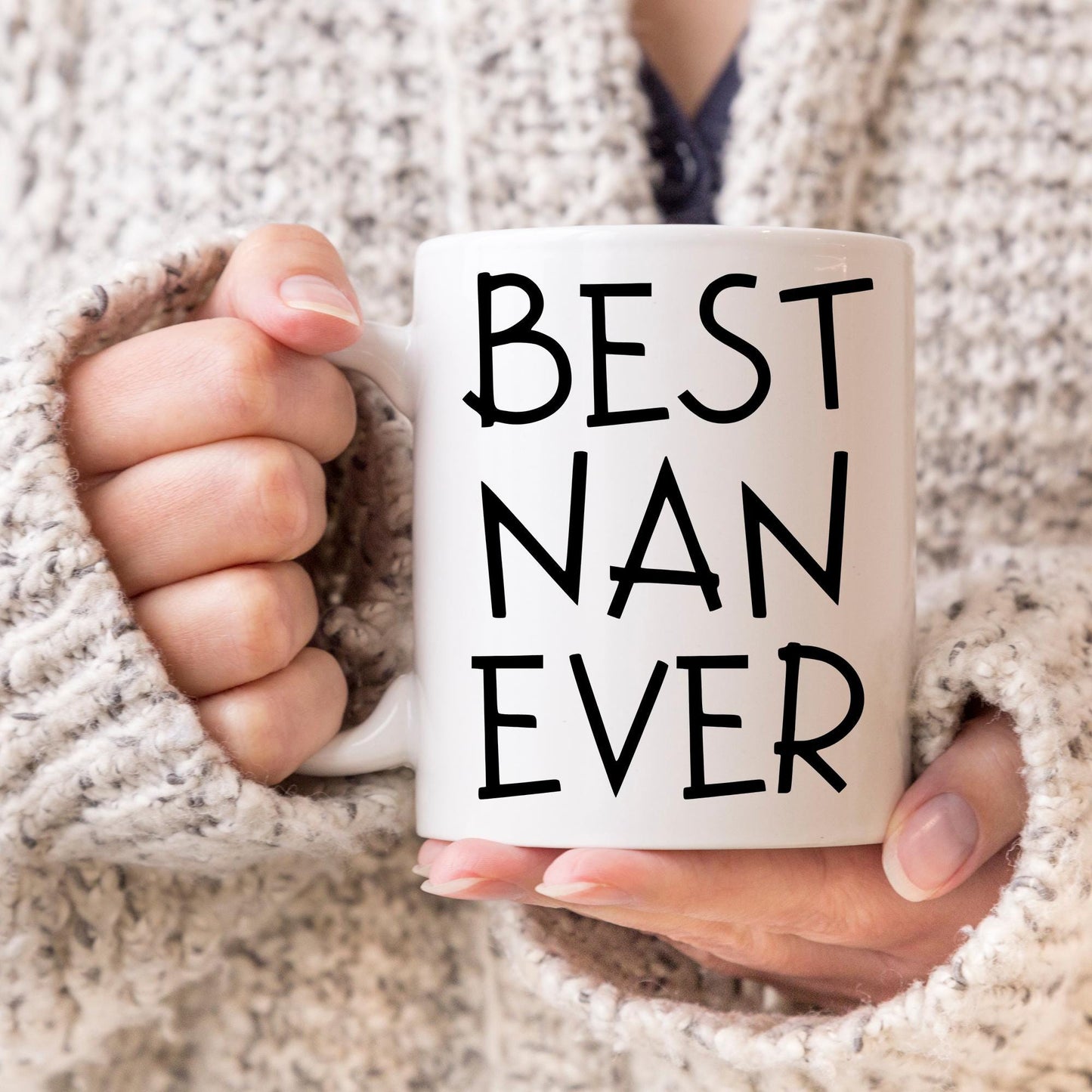 Nan Mug, Personalized Nan Gift, Nan Birthday Christmas Gift, Nan Mother's Day Gift, Grandma Nan, Granddaughter Grandkids Gift, Nan Again Mug